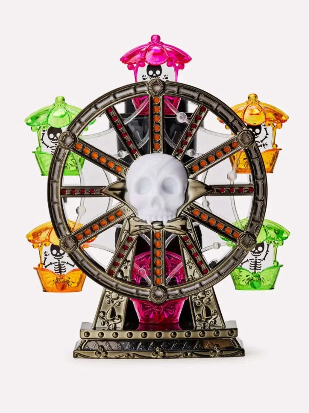 Neon Spooky Ferris Wheel Color-changing Nightlight-NWT